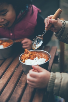 カレーにもぴったりのななつぼし
