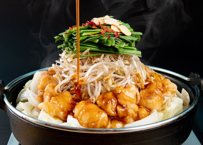 夏の新メニュー「もっちゃん焼き」