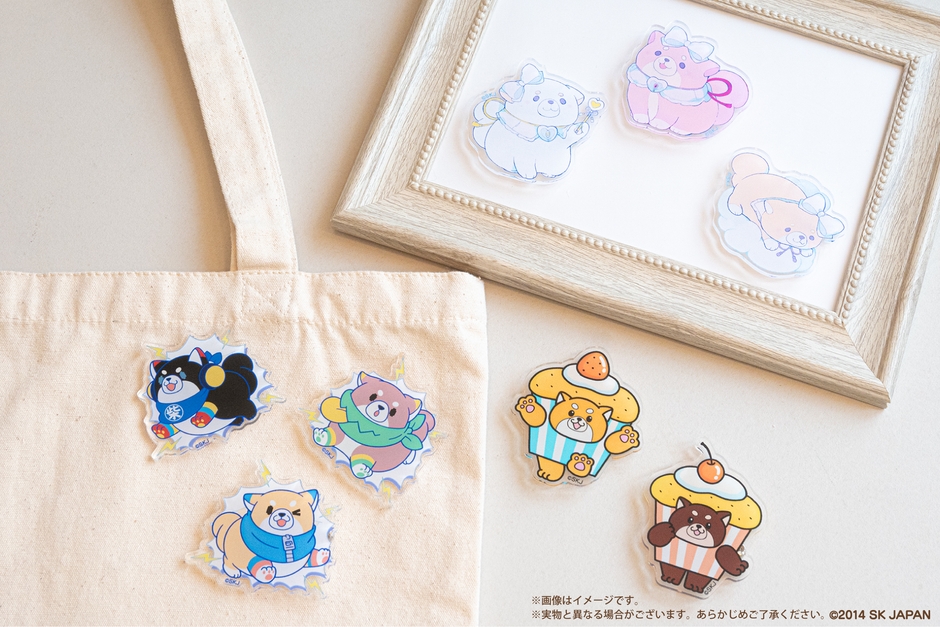 アクリルバッジ