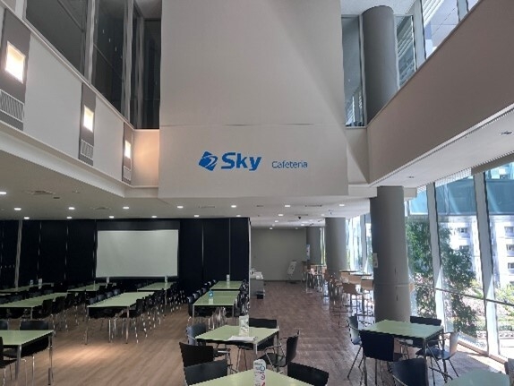 豊洲キャンパス 交流棟3階「Ｓｋｙ Cafeteria」