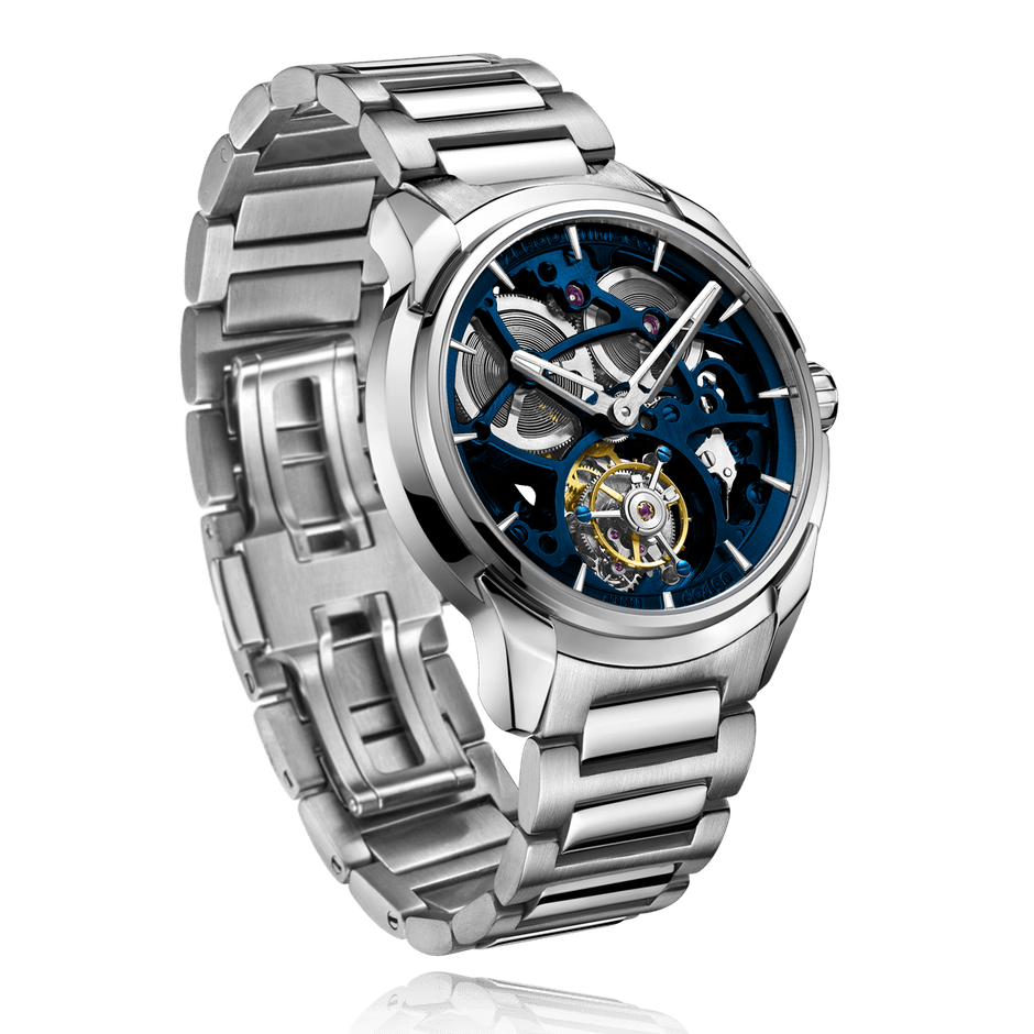 ZEROO T3 THE LEO オートマチックスケルトントゥールビヨン ZT003SBL