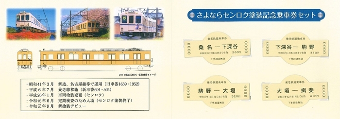 記念乗車券セット