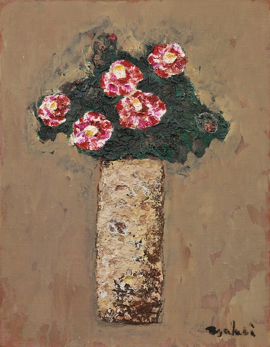 鳥海青児 椿 1970年頃 あいおいニッセイ同和損害保険蔵