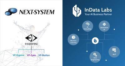 業務提携のお知らせ　 InData Labs(ヨーロッパ:キプロス)との業務提携による、 海外市場に向けたAI・XR(VR/AR/MR)の販路拡大