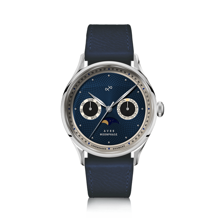 1968 Moonphase, Steel / Dark Blue
