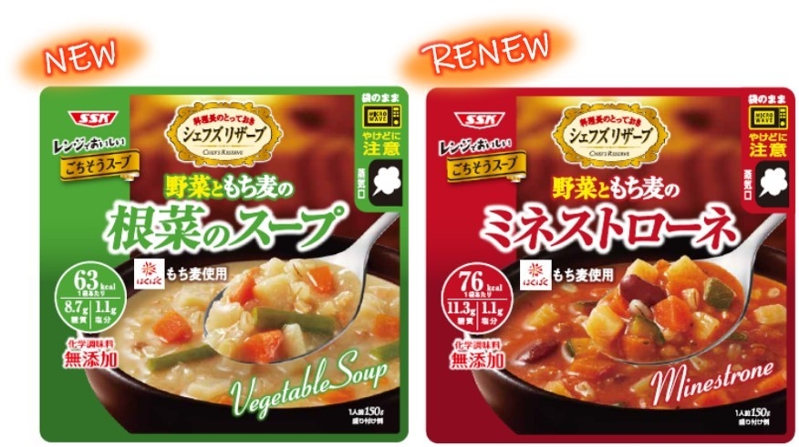 レンジでおいしい ごちそうスープ