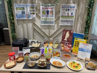 ホテル京阪 仙台
朝食の一部メニューに非常食をご提供
