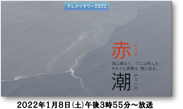 テレメンタリー2022「赤潮」海は染まり、ウニは死んだ…。それでも漁師は 海に出る。(C)HTB