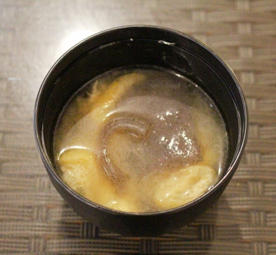 特製こんにゃくみそ汁