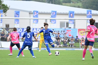 試合中のひとこま