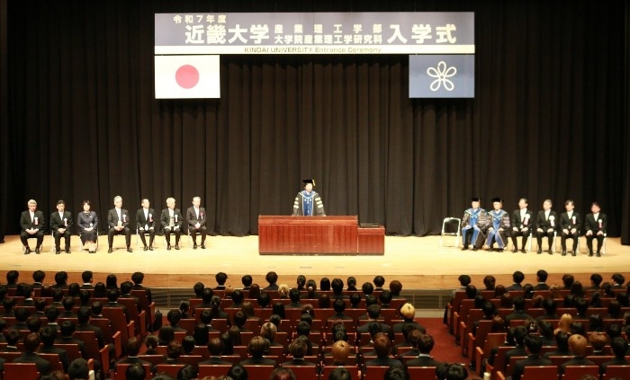 令和7年度(2025年度)入学式の様子