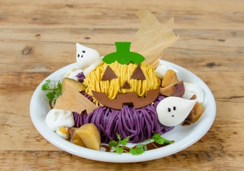 季節限定「ハロウィンパンケーキ」を パンケーキランキング第1位のアクイーユが10月1日発売