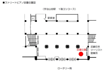 宇治山田駅にストリートピアノが登場！ 設置を記念してお披露目イベントを開催します ―　神都ライオンズクラブ結成４０周年記念事業　―