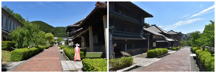 博物館 明治村の「レンガ通り」