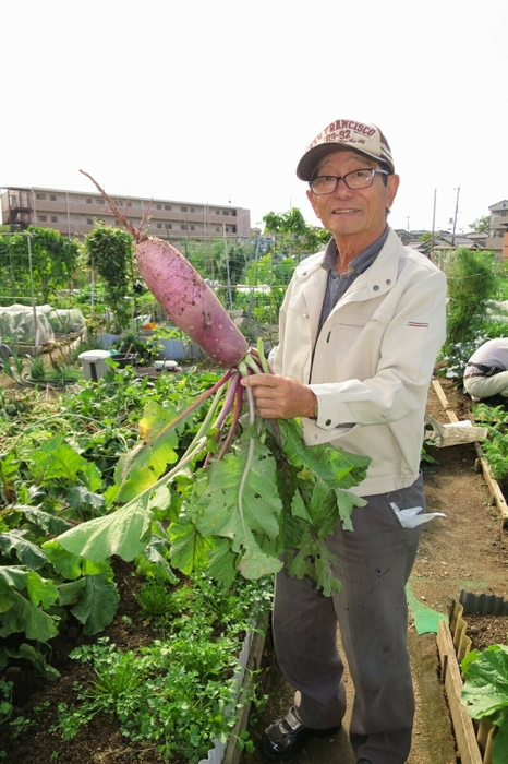 自家農園の管理人