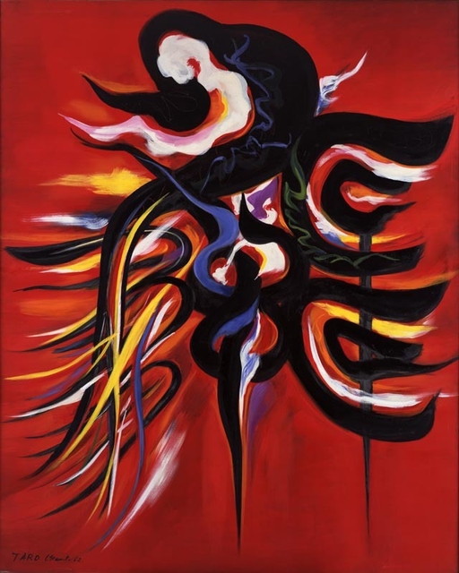 《装える戦士》 1962年　油彩・キャンバス