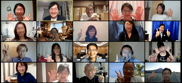 オンライン経営者交流会の様子2