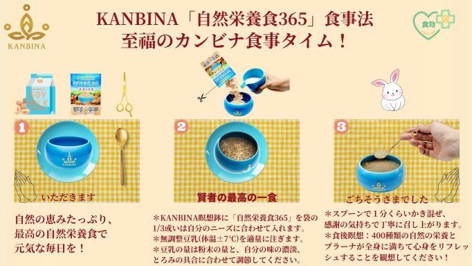 至福のKANBINA食事タイム