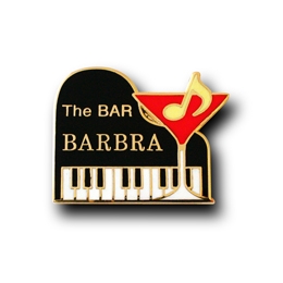 株式会社バーブラ様「THE BAR BARBRA ピンバッチ」