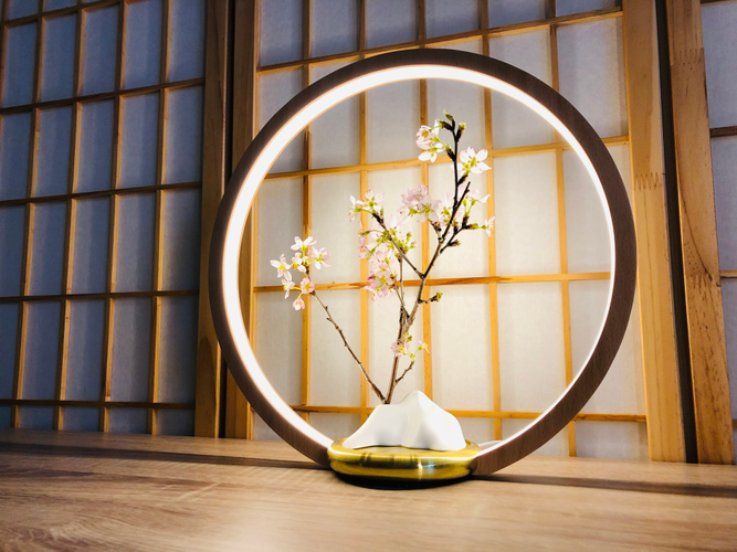 桜＋KARESANSUI【O Lamp】