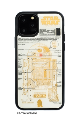 FLASH R2-D2(TM) 基板アート iPhone 11 Pro ケース白