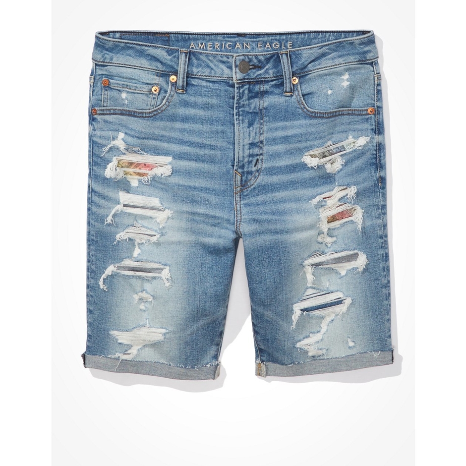 AE プライド AirFlex+ パッチ付 デニムショーツ  9,500円