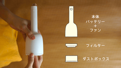 分離式のダストボックス
