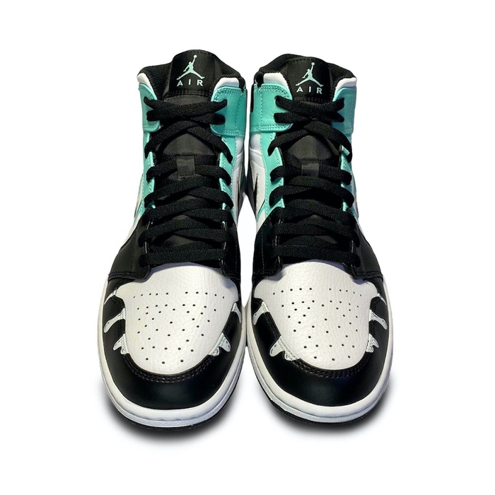 AJ1 MID FLOWDOWN OREO MINT