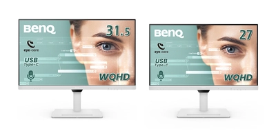 WQHD解像度で作業領域をより広く使える アイケアモニター「GW2790QT」「GW3290QT」 3月17日 新発売　 ～ テレワークやオンライン学習に便利な ノイズキャンセリングマイク、USB Type-Cポートを搭載 ～