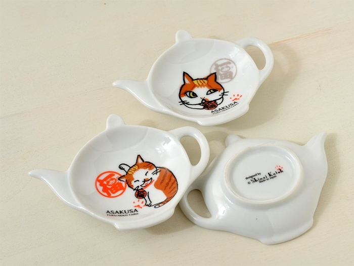 開運福猫太郎グッズ 開運小皿