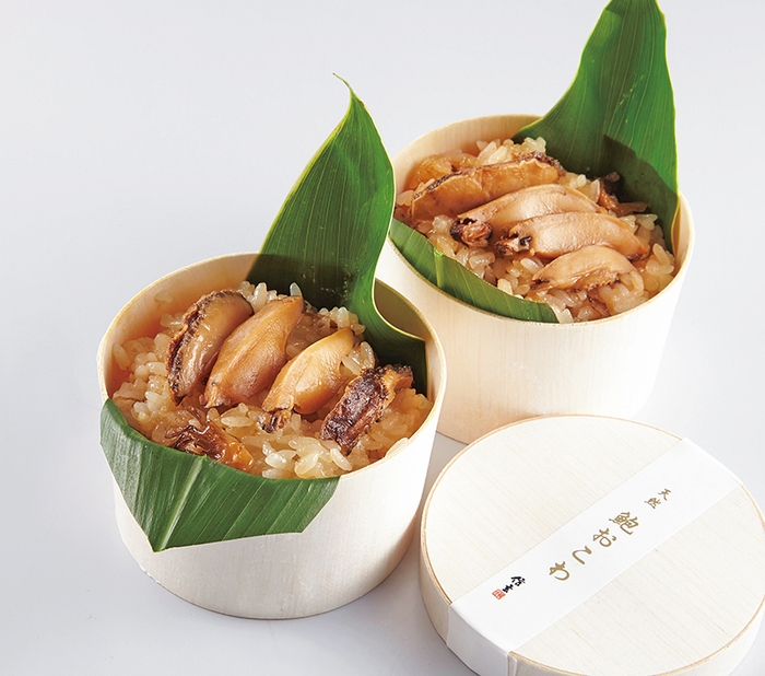 〈信玄食品〉天然あわびおこわ