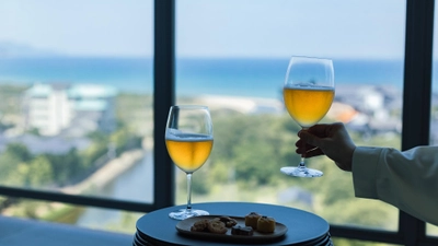 海のある京都で味わう丹後地ビール。２週間限定「世界ビールデー」を愉しむプラン　 夕日ヶ浦温泉「佳松苑 別邸ふうか」