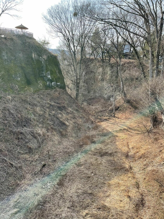 小諸城址懐古園　ジオ地層