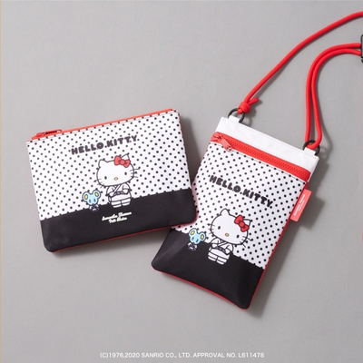 柔道 キティ サコッシュ&フラットポーチ
