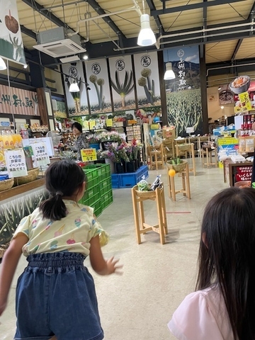 お子様限定~おもちゃの野菜で狙ってポーン!~