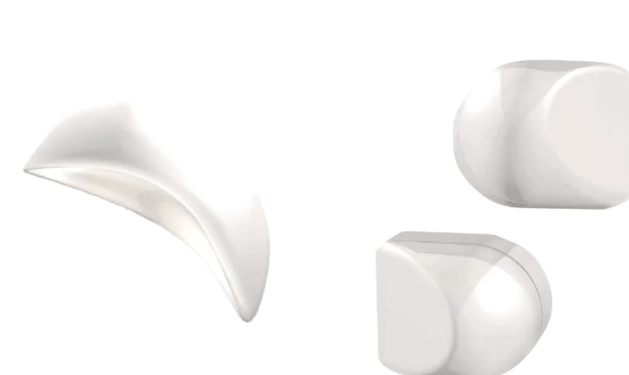 歯に効率的に力をかける為のアタッチメント