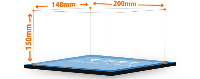 造形サイズ(プラットフォーム)