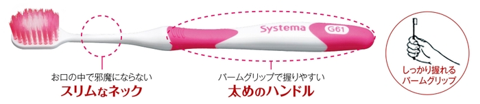 スリムなネックと太めのハンドル