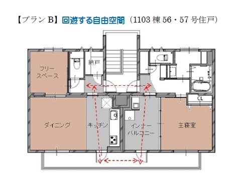 プランBの間取り