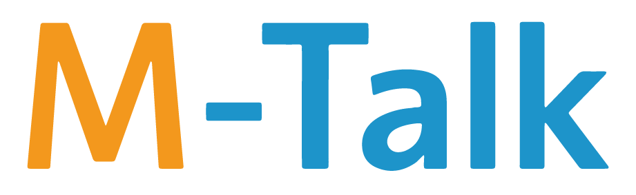コンタクトセンター向けチャット＆チャットボット「M-Talk」サービスロゴ