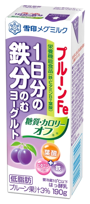『プルーンFe　1日分の鉄分　のむヨーグルト 糖質・カロリーオフ(R)』