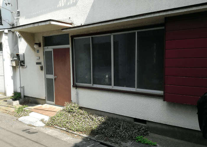 ハウス外観(改装中)