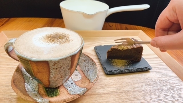 紅抹茶スイーツ