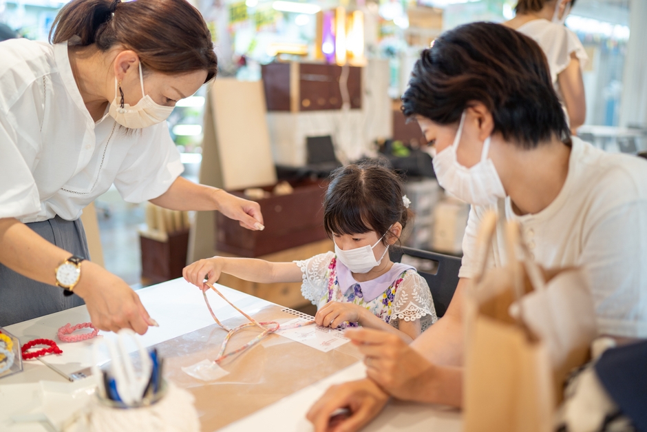 室内ワークショップの様子