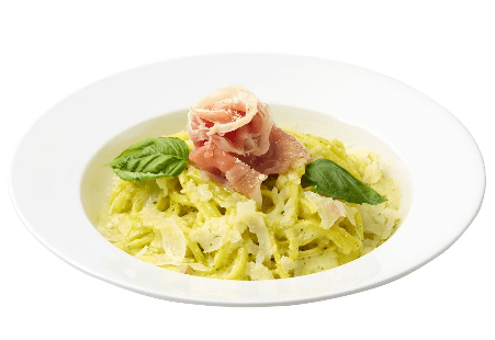 【AAA×PRONTO】「バジルカルボナーラ」 1,000円(税込1,100円)
