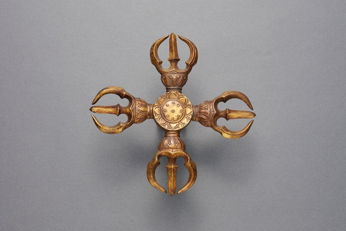 金銅羯磨　室町時代