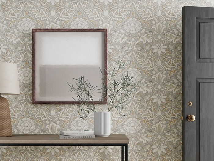 SLATE(灰色がかった青色)とVELLUM(羊皮紙を思わせる明るい黄色)の色合い