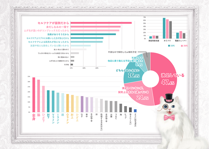 ムダ毛に関する意識調査を実施
