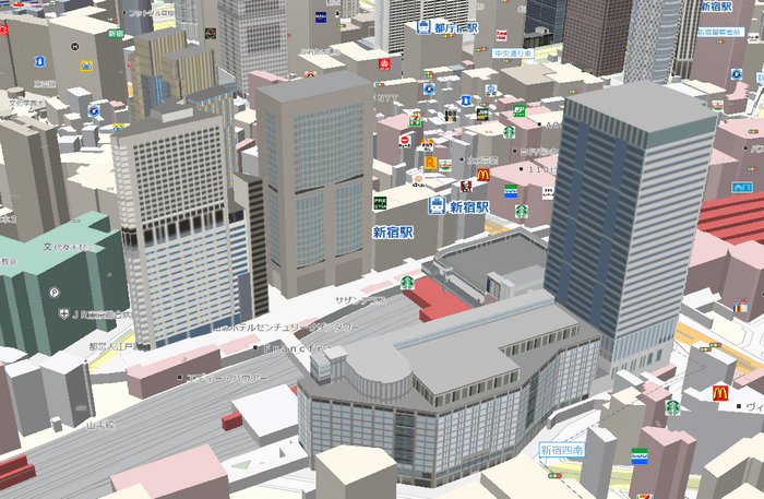 「MapFan東京3DMap」