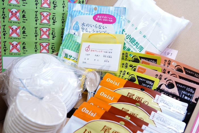 よりそう防災ボックス~食物アレルギー対応版~ 6,000円(税込)
